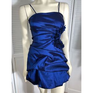 Vintage Deb Blue Mini Bubble Dress Size Small‎